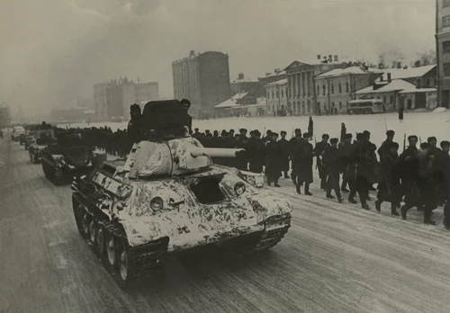 Защитники Москвы в 1941 году