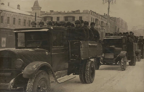 Оборона Москвы. Отправка на фронт. 1941 г