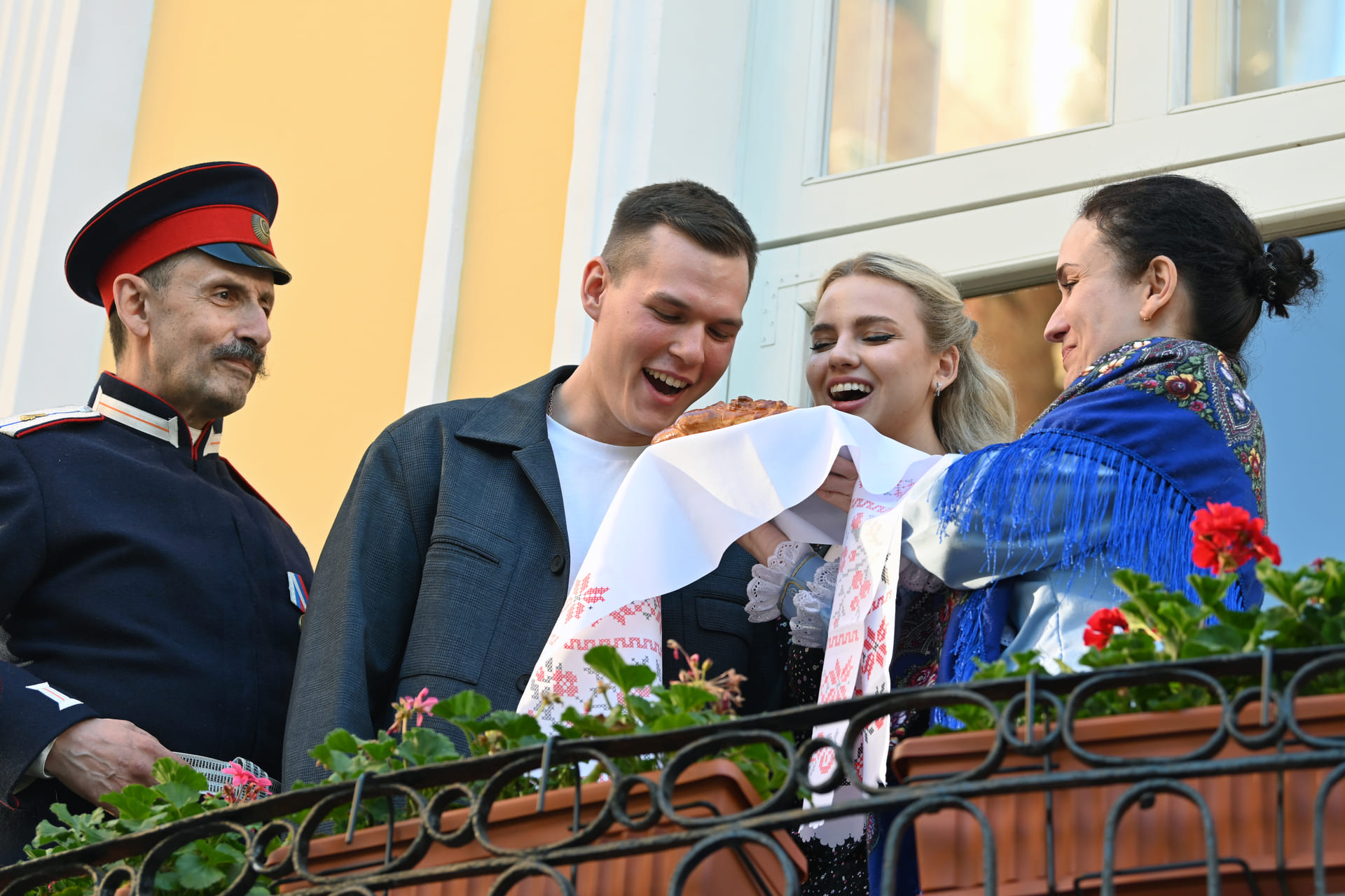 Сватовство в казачьем доме