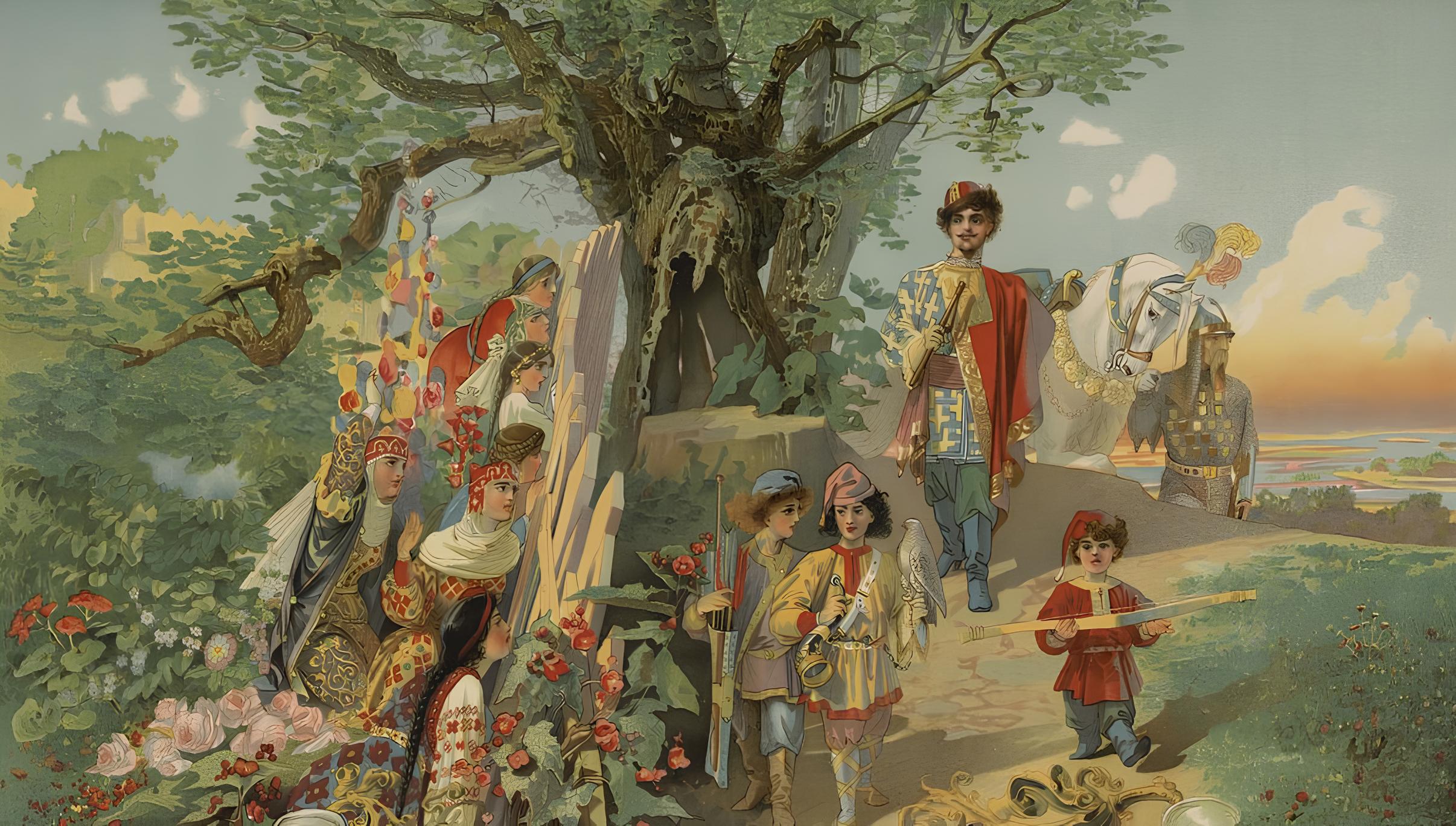 Интерактивная программа с элементами театрализации «Прекрасный мир былин»